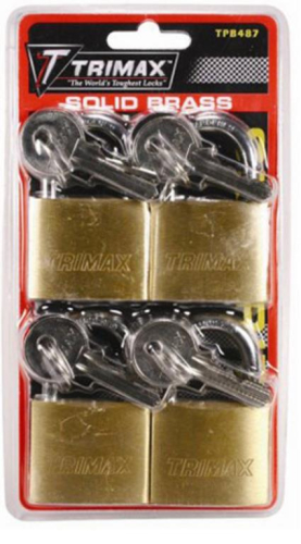 Trimax - Trimax Marine Grade Padlocks - 1.5in. - TPB487