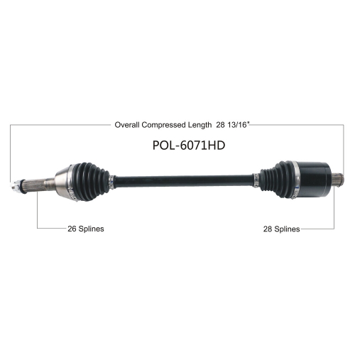 Open Trail - Open Trail HD 2.0 Rear Axle - POL-6071HD