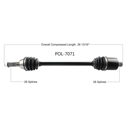 Open Trail - Open Trail OE 2.0 Rear Axle - POL-7071