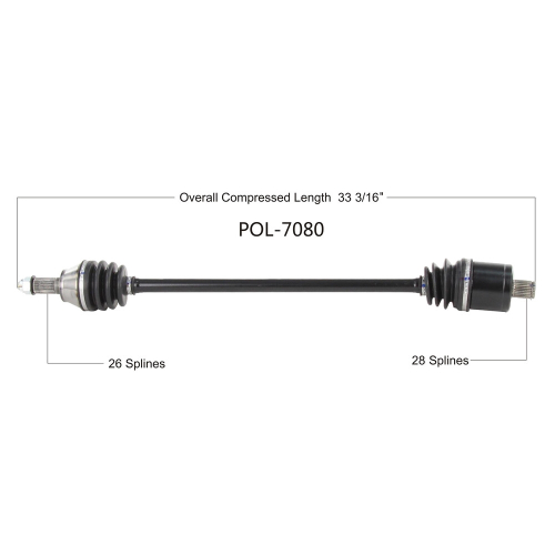 Open Trail - Open Trail OE 2.0 Rear Axle - POL-7080
