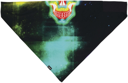 Zan Headgear - Zan Headgear Sportflex Series Bandana - BL098 - Electric Skull - OSFM