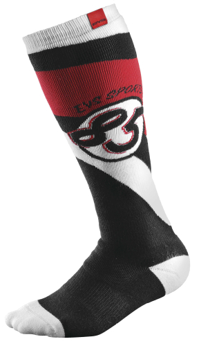 EVS - EVS Moto Cosmic Socks - MSOCKCO-BK-L/XL - Black - Lg-XL