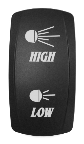 ModQuad - ModQuad Laser Engraved Light Switch - High/Low - RS-H/L