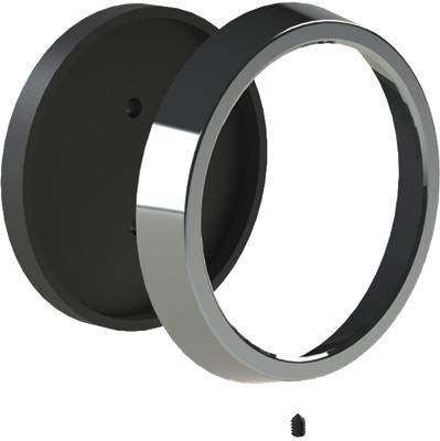 HardBagger - HardBagger Aluminum Lower Fairing Door Coin Holder Kit - Chrome - 11474