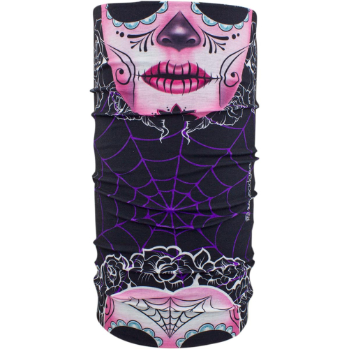 Zan Headgear - Zan Headgear Motley Tube - T108 - Sugar Skull - OSFM