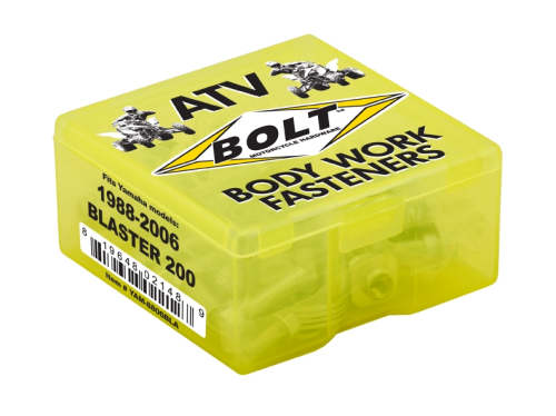 Bolt MC Hardware - Bolt MC Hardware Body Work Fastener Kit - YAM-8806BLA