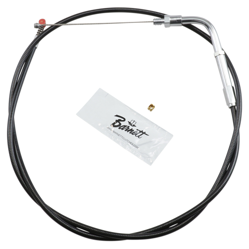 Barnett - Barnett Black Vinyl Idle Cable (+6in.) - 101-30-40014-06