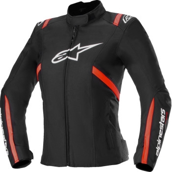 Alpinestars - Alpinestars Stella T-SPS Waterproof Womens Jacket - 3210225-1231-M - Black/White/Red Fluo - Medium