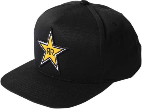Factory Effex - Factory Effex Rockstar Star Snapback Hat - 18-86602 - Black - OSFM