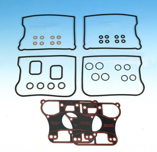 James Gasket - James Gasket Rocker Cover Gasket Kit with Metal Base Rocker Gaskets - JGI-17038-90-X
