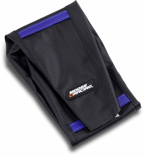Moose Racing - Moose Racing Ribbed Seat Cover - Black/Blue Ribbed - HQV45018-332