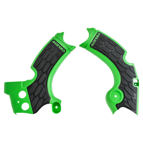 Acerbis - Acerbis X-Grip Frame Guards - Green/Black - 2657591089