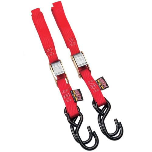 Powertye - Powertye 1in. Standard Tie-Downs - Red - 22261