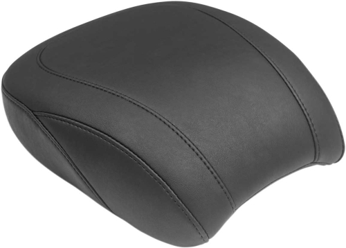 Mustang - Mustang Wide Tripper Passenger Seat - Smooth - Black - 75883