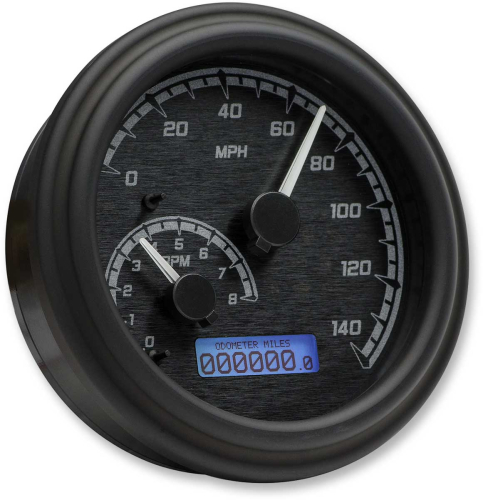 Dakota Digital - Dakota Digital MVX Analog Gauge System - Black/Gray/Black - MVX-2011-KG-K