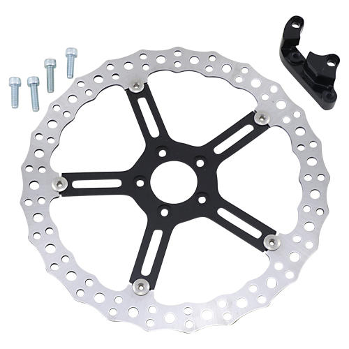 Arlen Ness - Arlen Ness Big Brake Jagged Floating Rotor Kit - 02-996