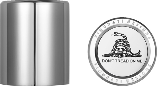 Figurati Designs - Figurati Designs Docking Hardware Cover - Stainless Steel with Dont Tread On Me - FD40-DC-2530-SS