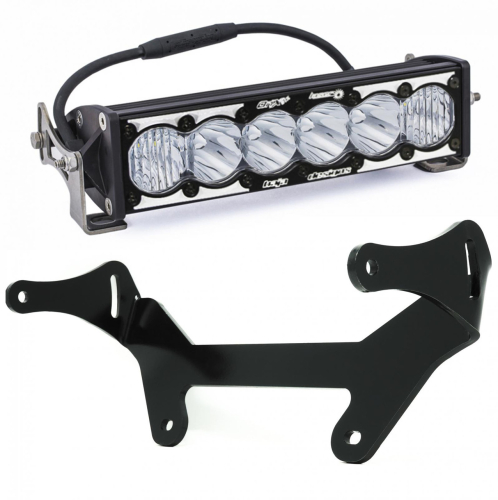 Baja Designs - Baja Designs ONX6 Plus LED/Laser Hybrid Shock Mount Light Bar Kit - 10in. - 447097