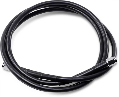 Drag Specialties - Drag Specialties Universal Black Vinyl-Coated Stainless Steel Brake Line - 64in. - 864-BLK
