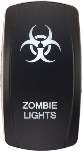 XTC Power Products - XTC Power Products Dash Rocket Switch Face Plate - Zombie Lights - SW00-00123041