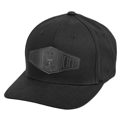 Highway 21 - Highway 21 Asphalt Society Hat - 489-1950L - Black/Black - Lg-XL