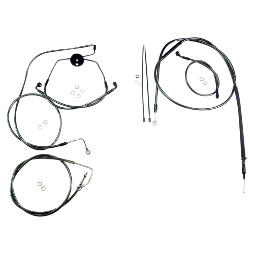 Magnum - Magnum Black Pearl Handlebar Installation Kit for 10in. Ape - 487314