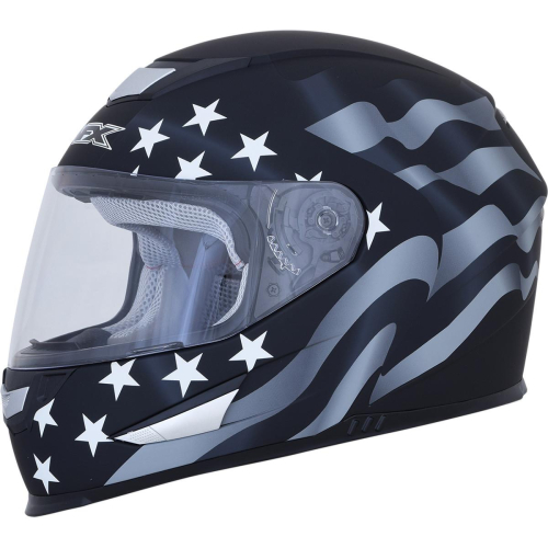 AFX - AFX FX-99 Stealth Flag Helmet - 0101-11358 - Stealth Flag - Large