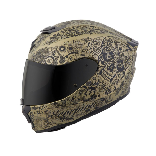 Scorpion - Scorpion EXO-R420 Shake Helmet - 42-1324 - Gold - Medium
