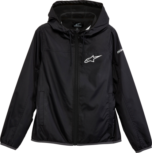 Alpinestars - Alpinestars Treq Windbreaker Womens Jacket - 1232-11910-10-XS - Black - X-Small