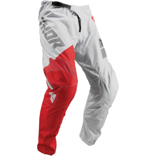 Thor - Thor Sector Shear Youth Pants - 2903-1646 - Gray/Red - 22