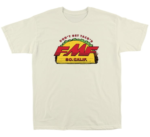 FMF Racing - FMF Racing Dos Tacos T-Shirt - SP22118910NATSM - Natural - Small
