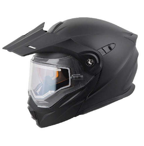 Scorpion - Scorpion EXO-AT950 Neocon Snow Helmet with Electric Lens Shield - 95-1067-SE - Matte Black - 2XL