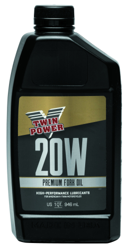 Twin Power - Twin Power Fork Oil - 20W - 1qt. - 539020