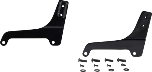 Drag Specialties - Drag Specialties Side Plates - Black - 1504-0070