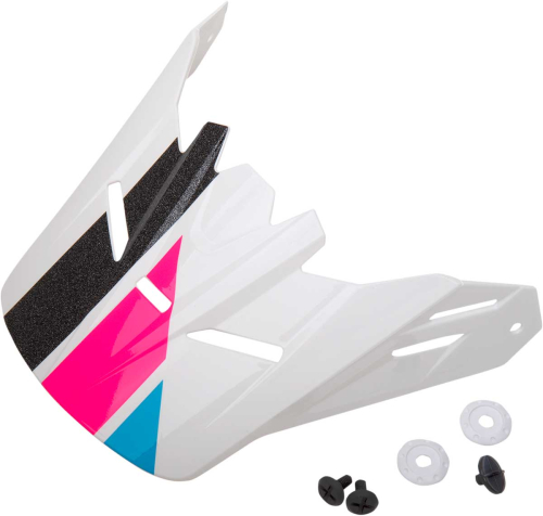 Z1R - Z1R Visor Kit for Rise Evac Youth Helmets - White/Pink/Blue - 0132-1399