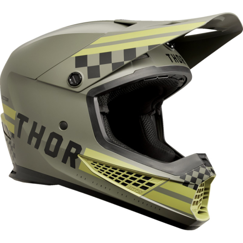 Thor - Thor Sector 2 Combat Helmet - 0110-8147 - Army/Black - Medium