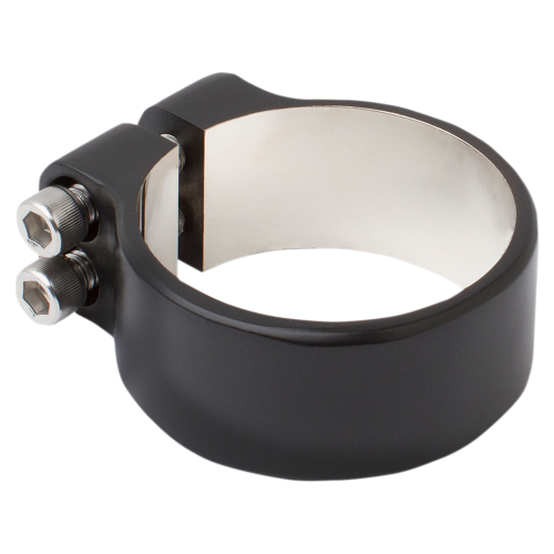 Arlen Ness - Arlen Ness Super Clamp for Slip-On Muffler - 2.5in. - Black - 05-942