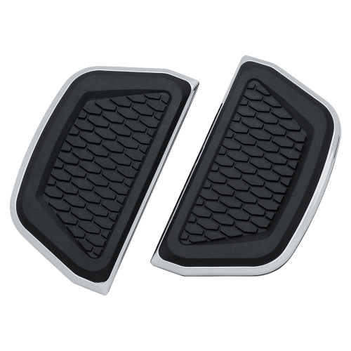 Kuryakyn - Kuryakyn Hex Passenger Floorboards - Chrome - 5902