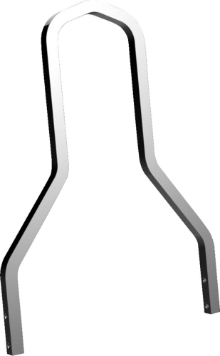 Khrome Werks - Khrome Werks Sissy Bar - Mini Lowboy - Chrome - 262609