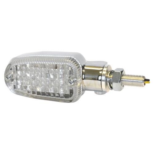 K&S Technologies - K&S Technologies DOT LED Marker Lights - 2 wires - Chrome/Clear - 26-7704CM