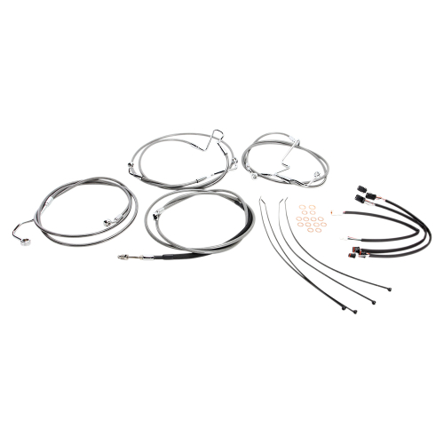 Magnum - Magnum Stainless Steel XR Handlebar Installation Kit for 12-14in. Ape - 589841