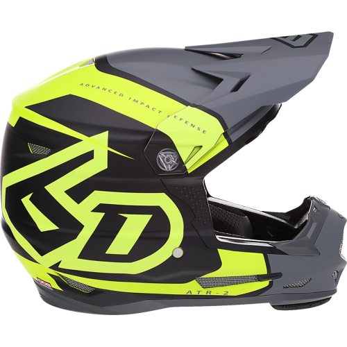 6D - 6D ATR-2 Torque Youth Helmet - 11-6523 - Neon Yellow - X-Large