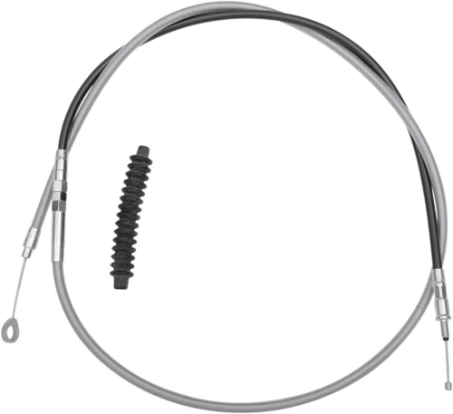 Drag Specialties - Drag Specialties Alternative Length Braided High Efficiency Clutch Cable - 72 15/16in. - 5322410HE