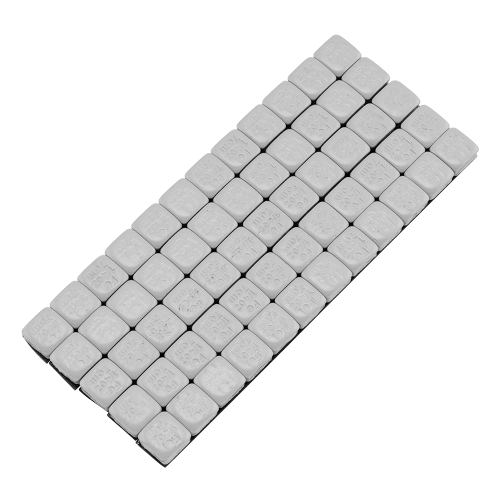 BikeMaster - BikeMaster Square Wheel Weights - .25oz. - Gray - 152503