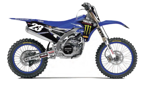 DCOR - DCOR 2018 Star Racing Graphics Kit - White - 20-50-478