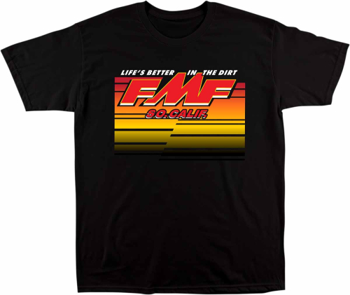FMF Racing - FMF Racing Night Rider T-Shirt - SP20118914BLKM - Black - Medium