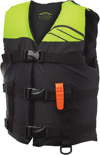 Slippery - Slippery Hydro Child Vest - 3242-0069 - Black/Yellow - 30-50 Lbs.