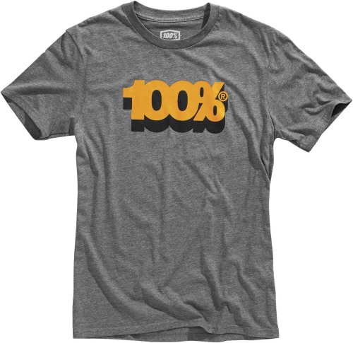 100% - 100% Volta T-Shirt - 32116-188-12 - Heather Gray - Large