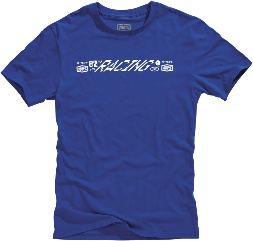 100% - 100% Vuln T-Shirt - 32117-180-12 - Royal Blue - Large