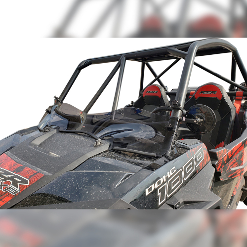 Klock Werks - Klock Werks R-Spec Flare Windshield Kit - Dark Smoke - KW05-01-0529-DS